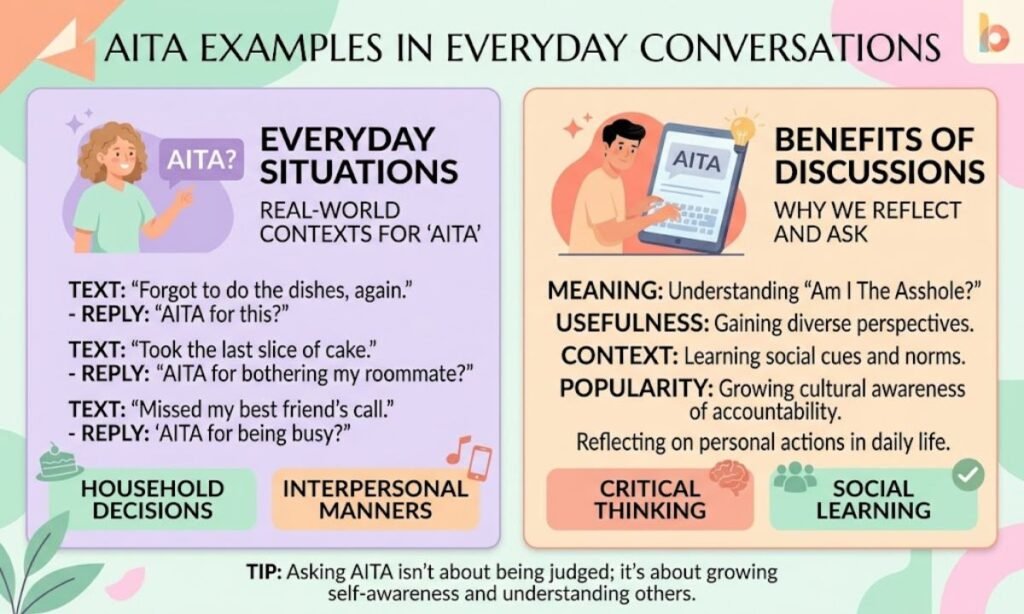 AITA Examples in Everyday Conversations