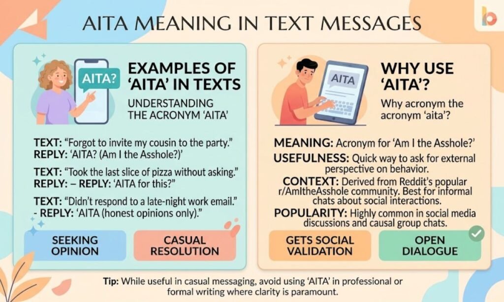 AITA Meaning in Text Messages