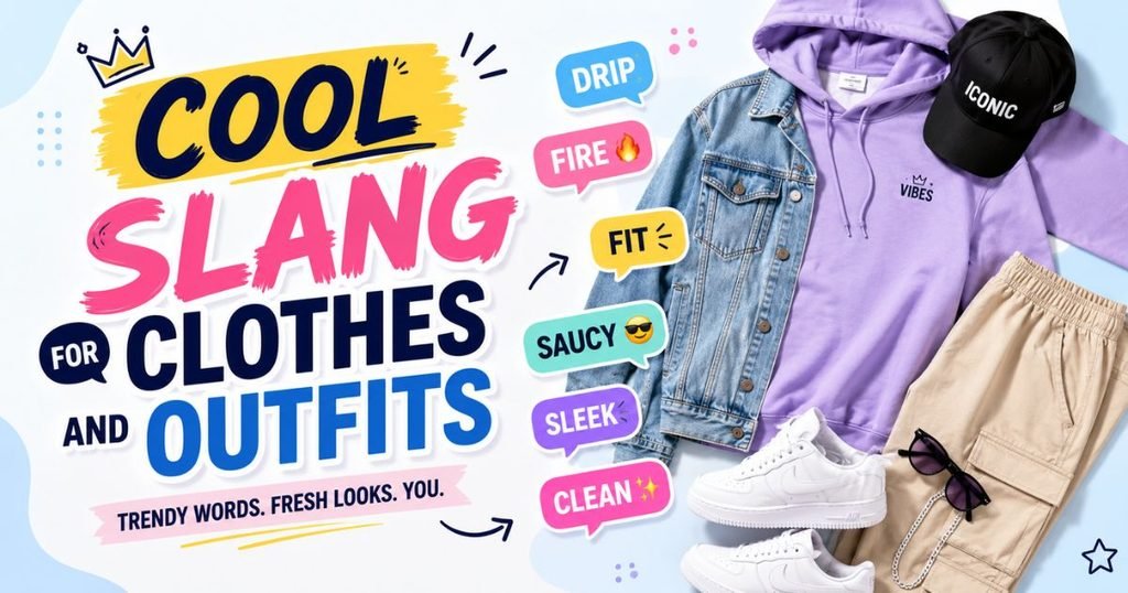 Cool Slang for Clothes and Outfits