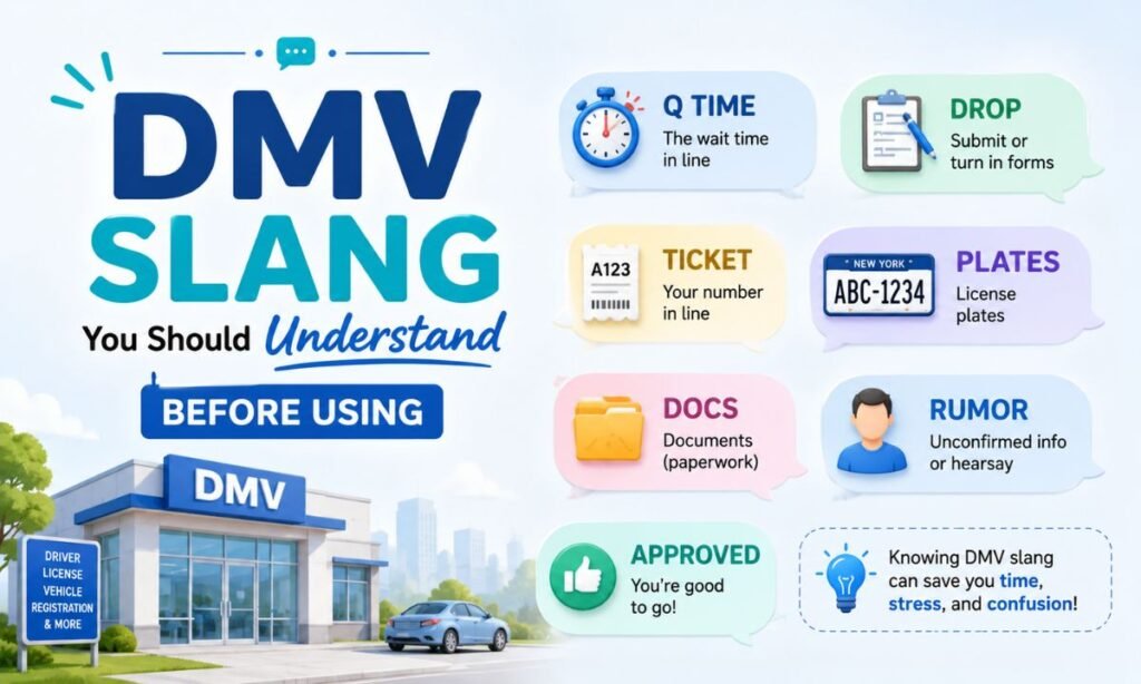 DMV Slang You Should Understand Before Using