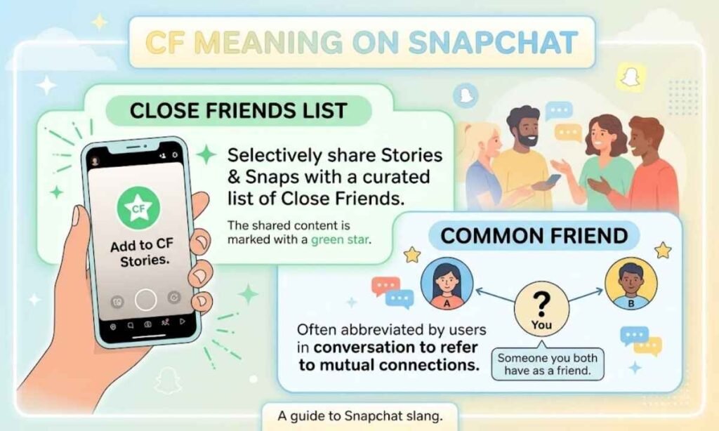 CF Meaning on Snapchat