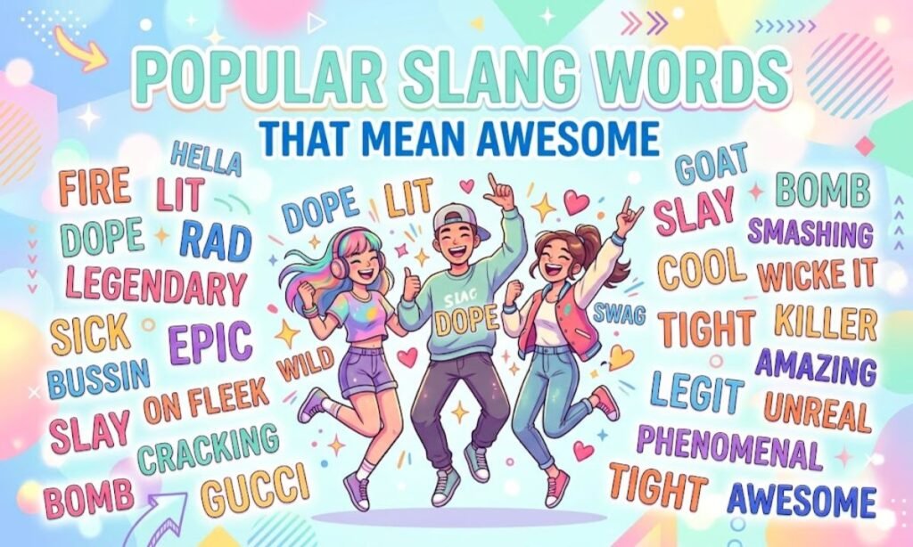 Slang Words That Mean Awesome