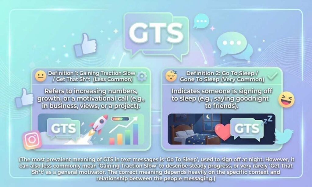 What Does GTS Mean in Text Messages