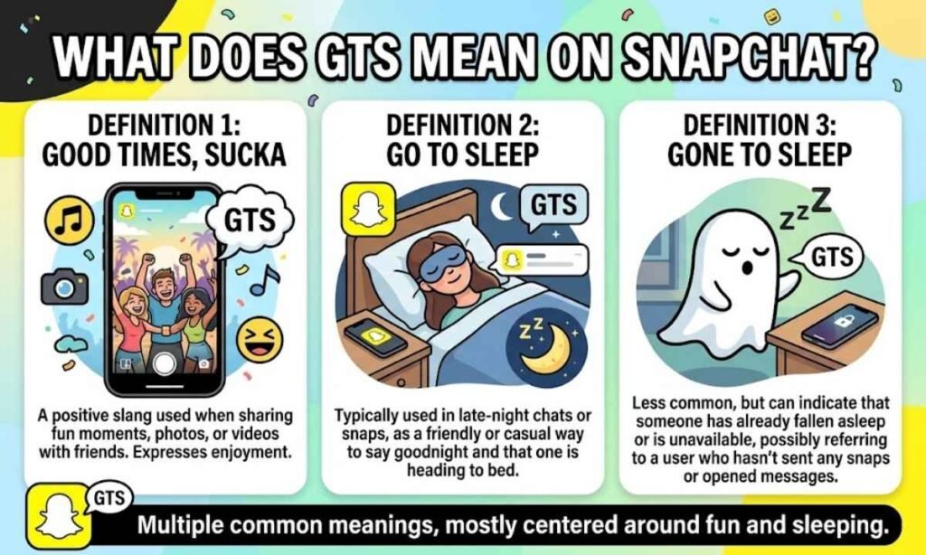 What Does GTS Mean on Snapchat