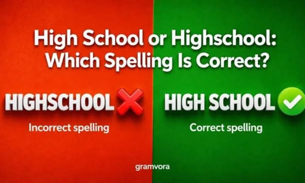 High School vs Highschool_ Key Differences