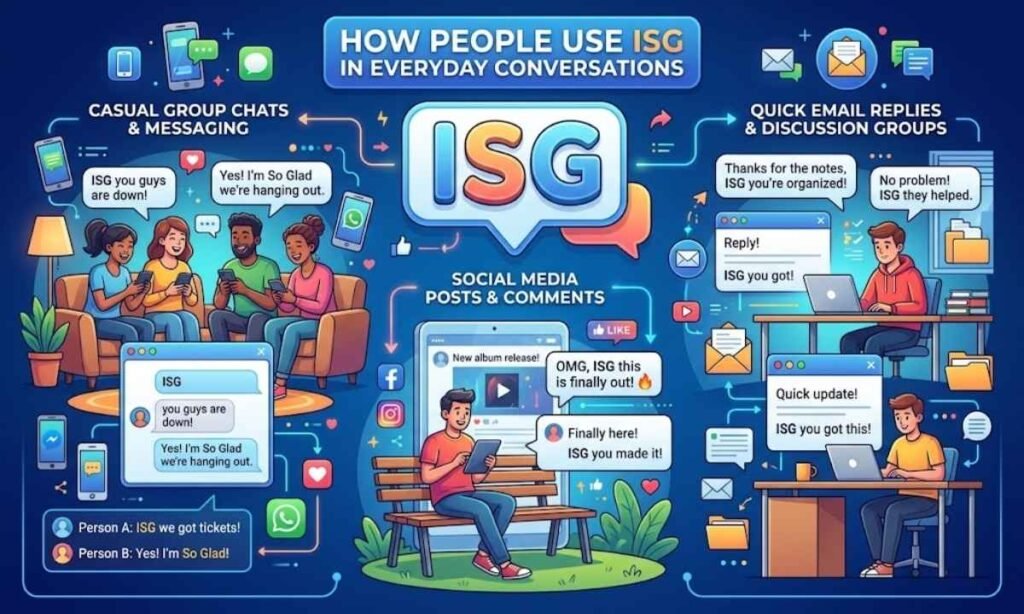 How People Use ISG in Everyday Conversations