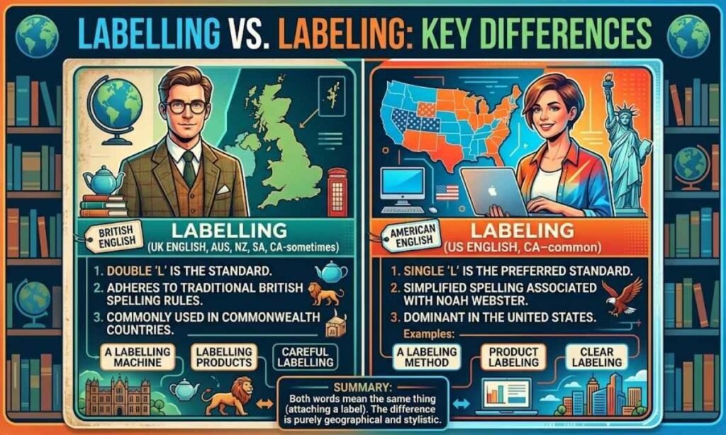 Labelling vs. Labeling Key Differences