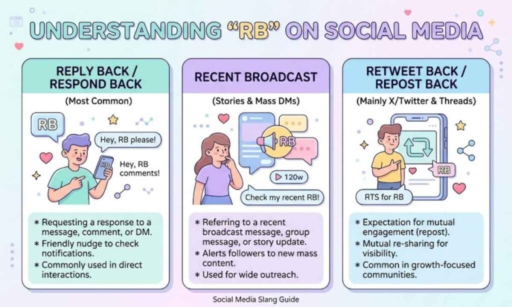 RB Meaning on Instagram and Social Media