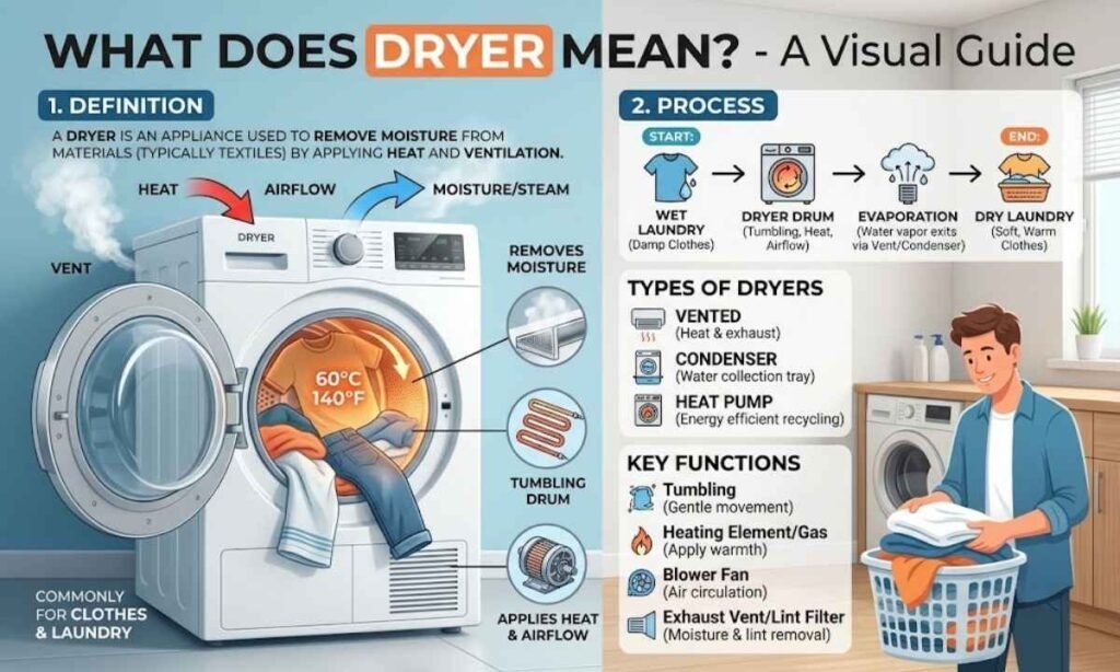 What Does Dryer Mean