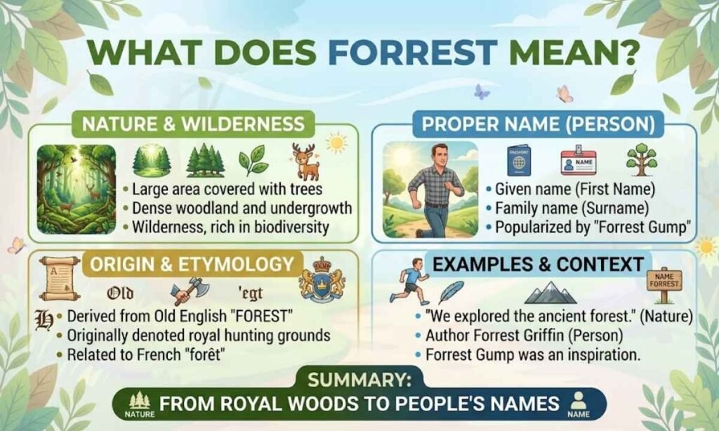 What Does Forrest Mean