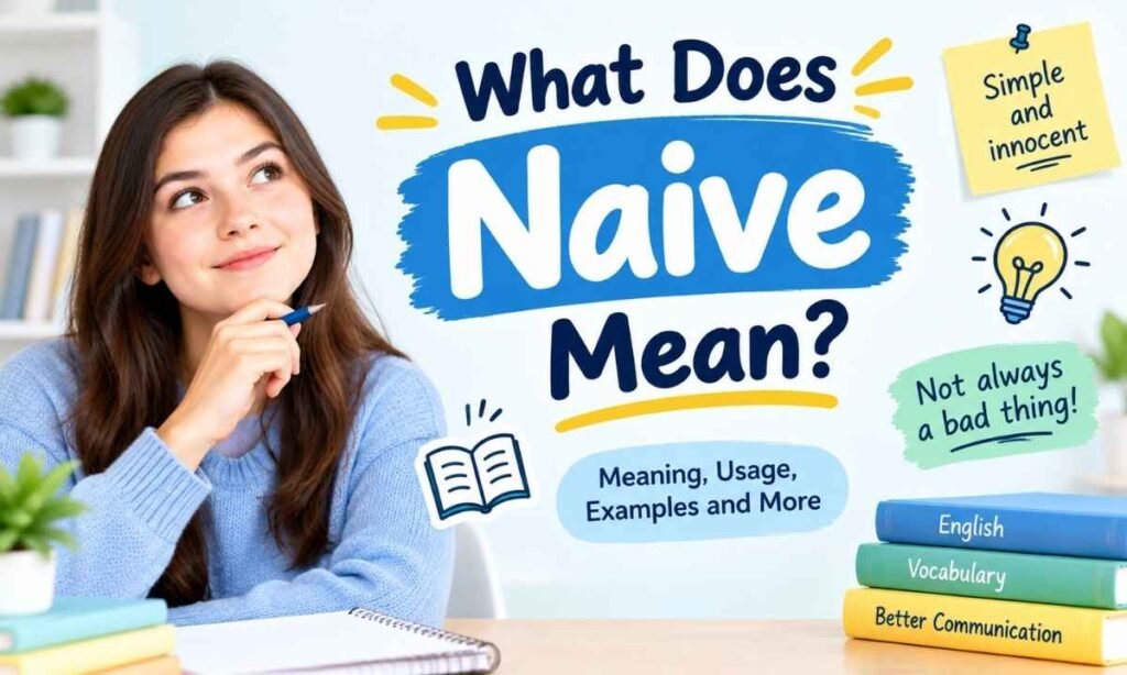 What Does Naive Mean