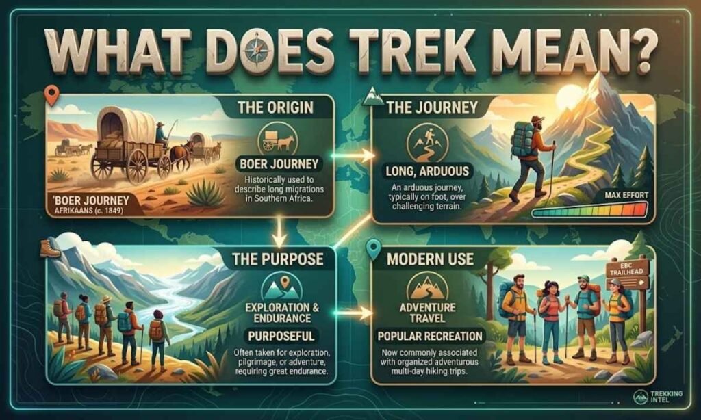 What Does Trek Mean
