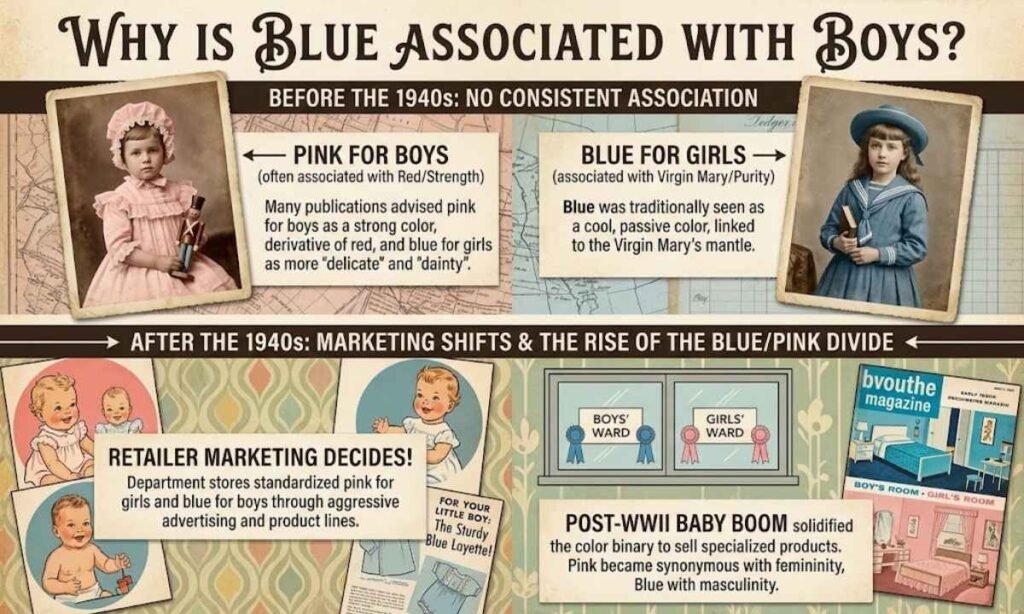 Why Is Blue Associated With Boys