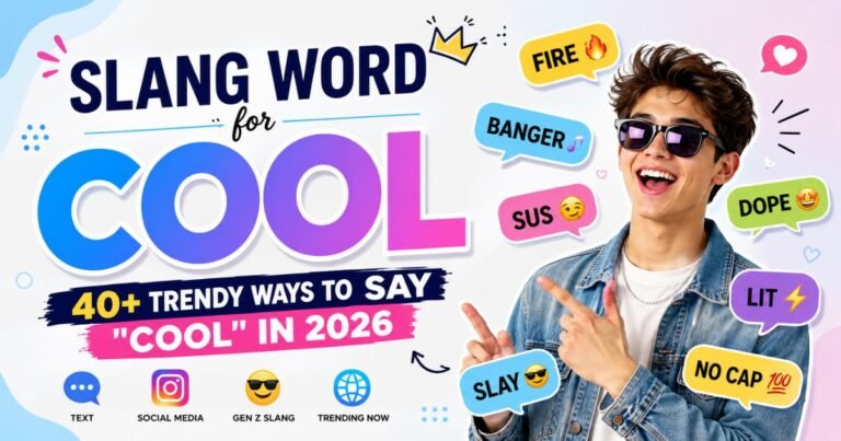 Slang Word for Cool