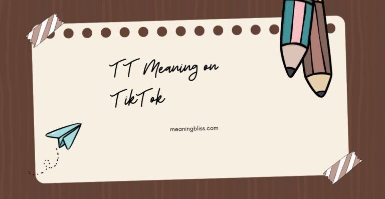 TT Meaning on TikTok