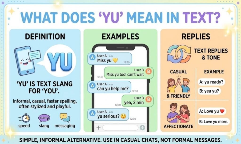 YU Meaning in Text