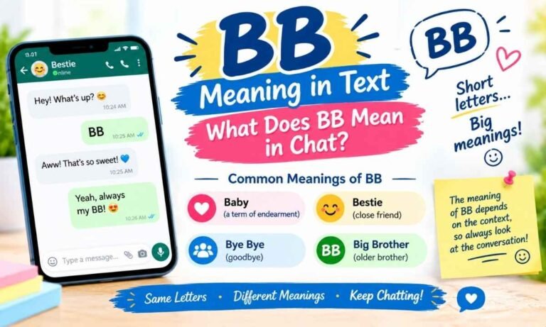 BB Meaning in Text