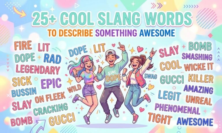 Cool Slang Words