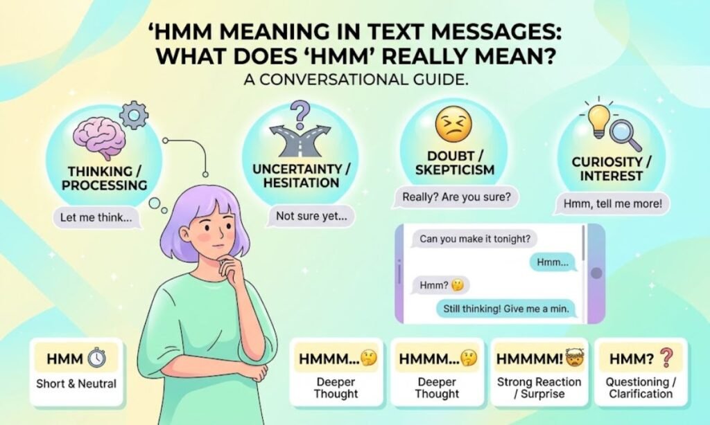 HMM Meaning in Text Messages