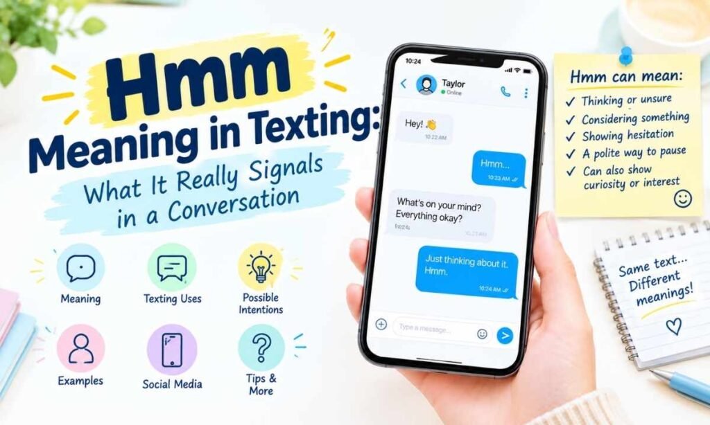 Hmm Meaning in Texting