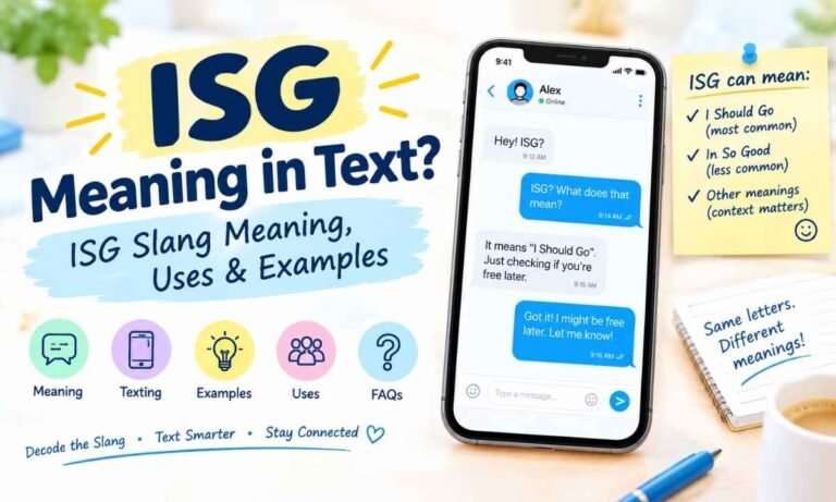 ISG Mean in Text