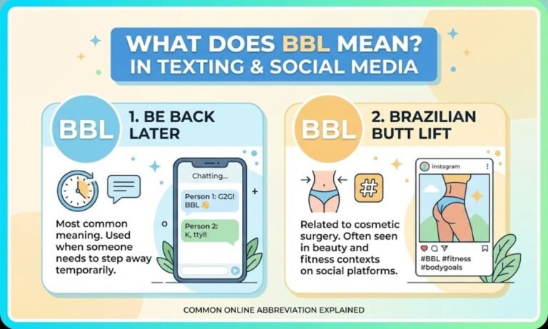 What Does BBL Mean