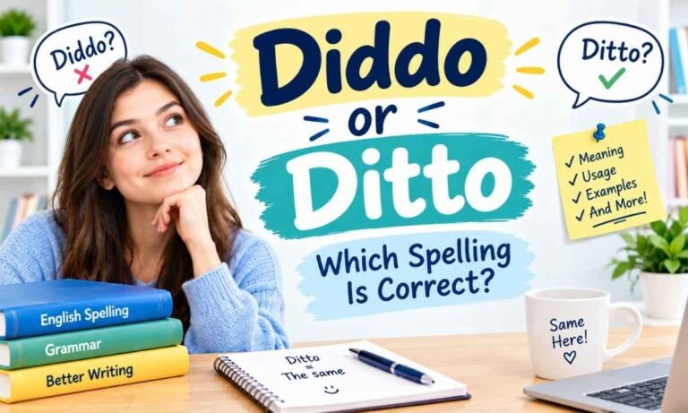 Diddo or Ditto