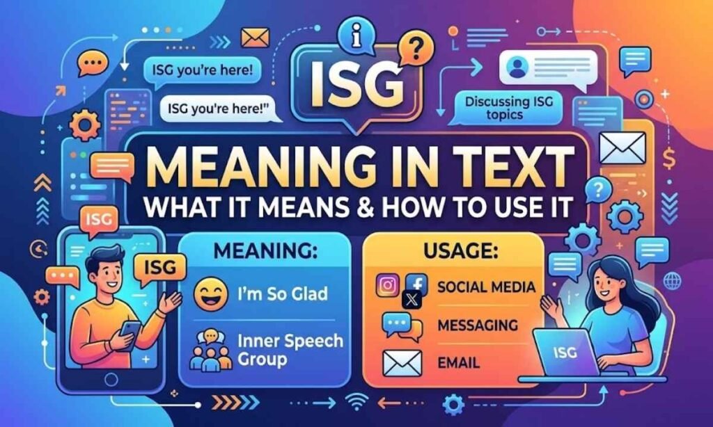ISG Meaning in Text