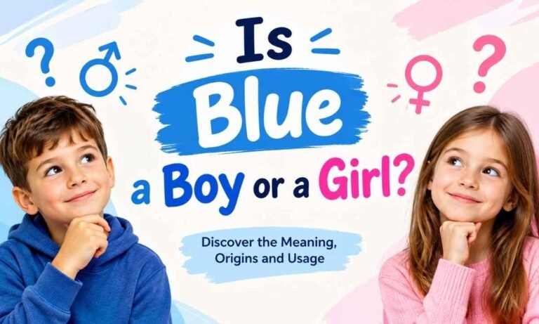 Is Blue a Boy or a Girl