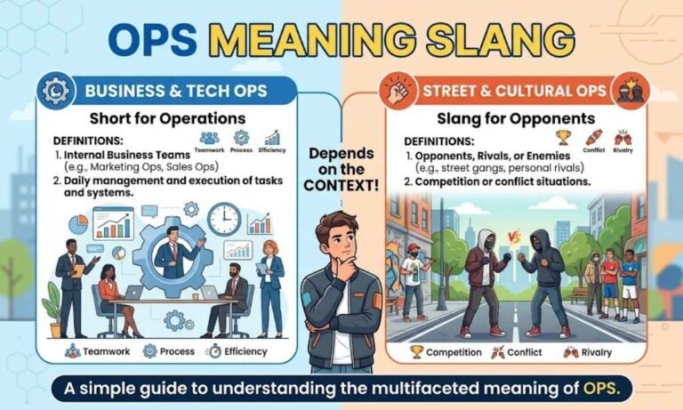 Ops Meaning Slang