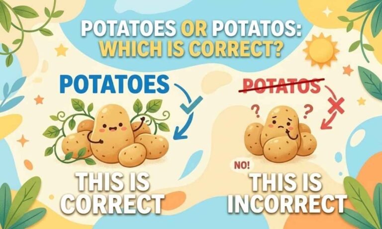 Potatoes or Potatos