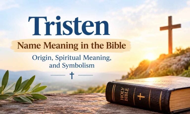 Tristen Name Meaning