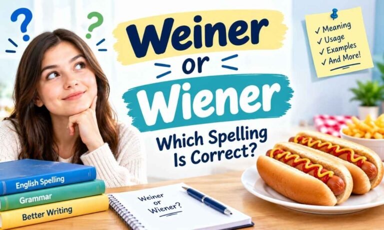 Weiner or Wiener