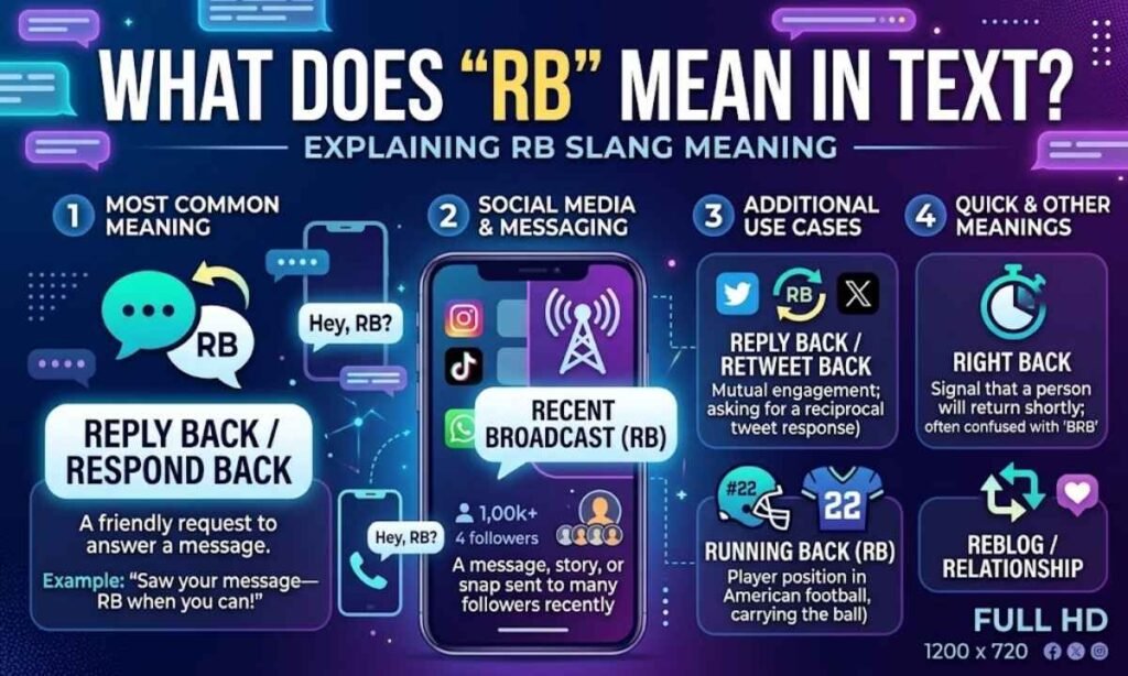 What Does RB Mean in Text